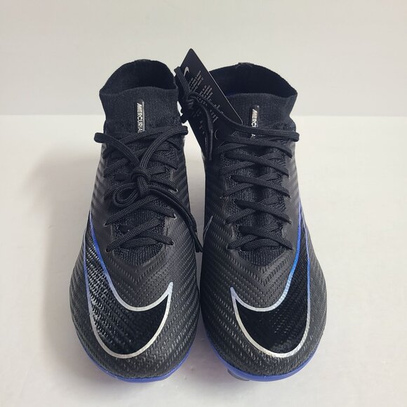 NEW Nike Zoom Superfly 9 Elite FG Soccer Cleats BAG DJ4977-040 Size 6.5 Black - Picture 3 of 8